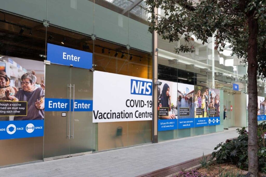 COVID Vaccination Centre at Westfield