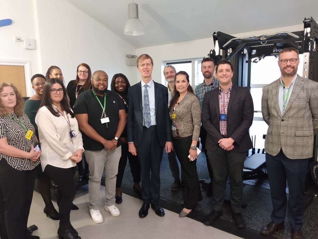 Sir Stephen Timms MP Opens Gym