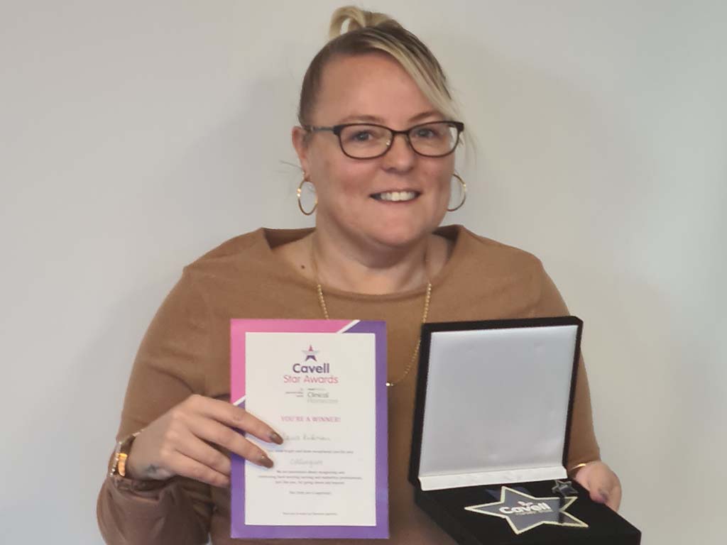 Outstanding Community Nurse Lead Receives Cavell Star