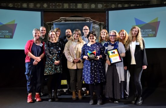 ELFT Pathway Team Wins London Homelessness Awards