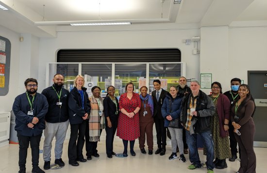 MP Dame Meg Hillier Visits Greenhouse Practice in Hackney