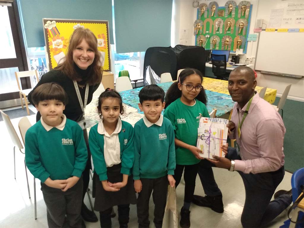 School Children Say 'Thank You' to Mental Health Staff