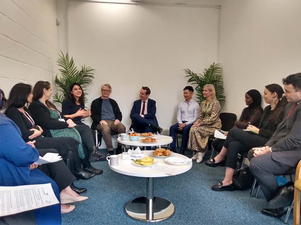Minister of State for Disabled People, Health and Work Visits Tower Hamlets Talking Therapies